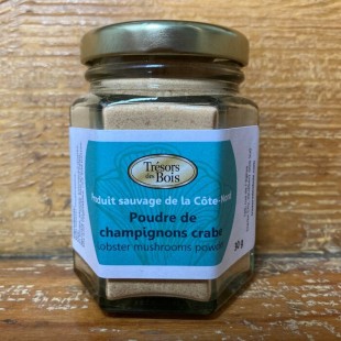 Poudre de champignon crabe