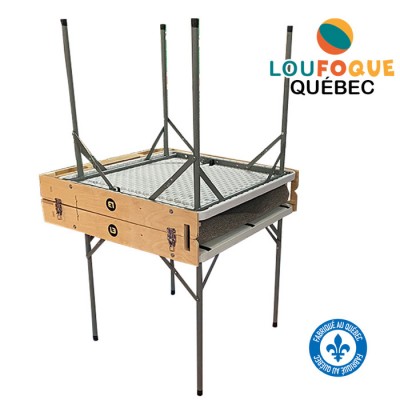 Beyond Air Hockey table de Air Hockey pliante avec roues 