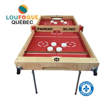 Beyond Air Hockey table de Air Hockey pliante avec roues 