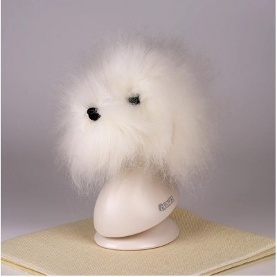 Ensemble  Opawz Tête & perruque - ModelDog BLANC