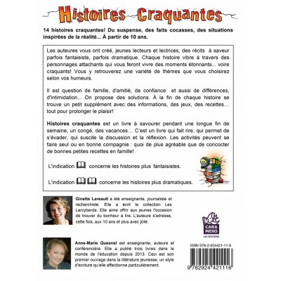 Histoires craquantes T 1, ISBN 978-2-924421-11-6