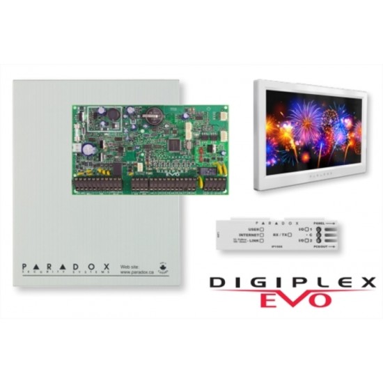 Ensemble Paradox Evo192 avec Clavier TM70 et module internet IP150 / IP180