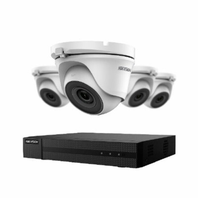 Ensemble Hikvision TurboHD à 4 canaux avec 4...