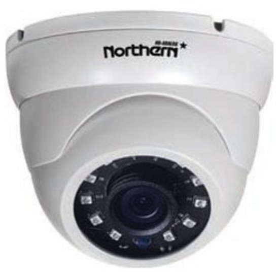Caméra ogival Northern 1080P 4-en-1 HDCoax, 3.6mm lens