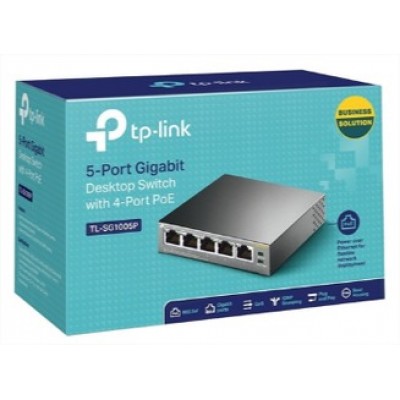 Tp-Link 5-Port Gigabit Switch 4-Port Poe