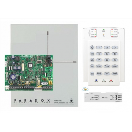 Ensemble Paradox MG5050+ avec clavier K10 et module internet IP150+ / IP180