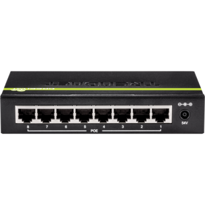 Switch TRENDnet 8 ports PoE+ Gigabit 61W total