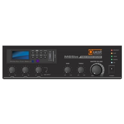 Amplificateur commercial 65W avec tuner et lecteur...