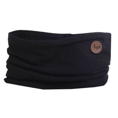 Foulard anneau noir uni L&P