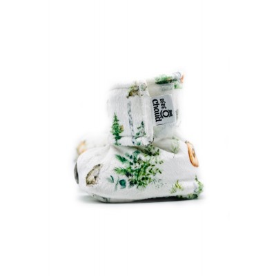Pantoufle Bébé O Chaud Forêt vivante
