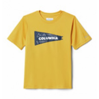 T-shirt jaune gold Columbia