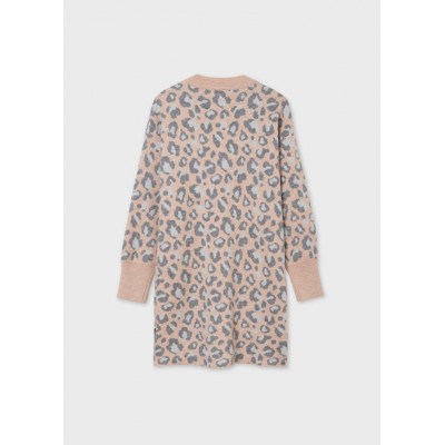 Robe à maille léopard Mayoral