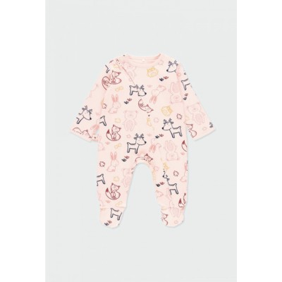 Pyjama rose animaux Boboli