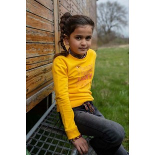 Chandail en ouaté jaune Quapi