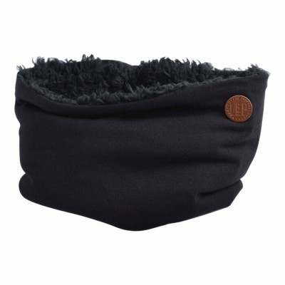 Foulard anneau noir doublé sherpa L&P