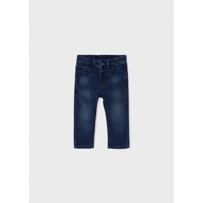 Pantalon soft denim gris bleu Mayoral
