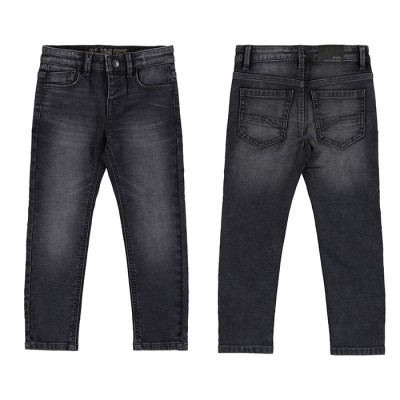 Pantalon soft denim noir délavé Mayoral