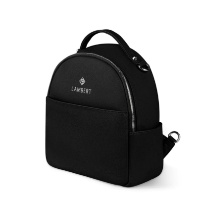 Le Charlie- Sac à main 3-en-1 en cuir vegan  noir...
