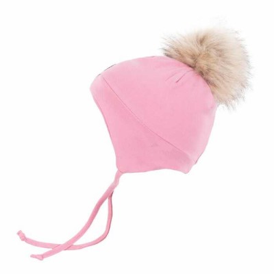 Tuque en jersey unie Rose Nanö