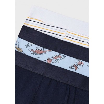 Set de 3 boxers bleu Mayoral 