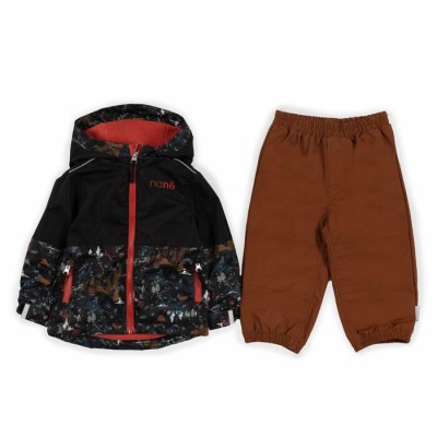 Manteau mi-saison avec pantalon en nylon pour...