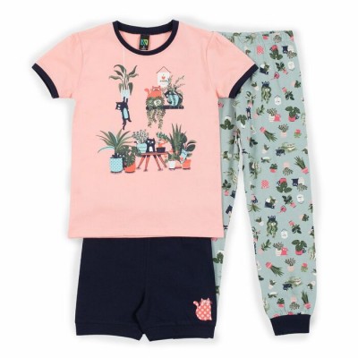 Pyjama 3 pièces corail Nanö 