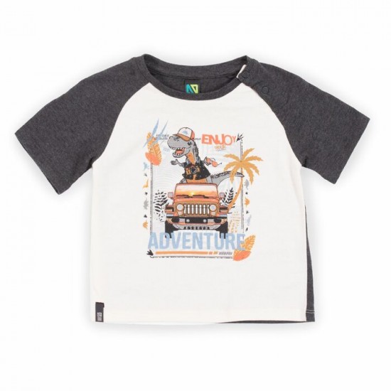 T-shirt gris pour bébé garçon Nanö 