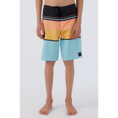 Boardshort Lennox turquoise à rayures O'Neill