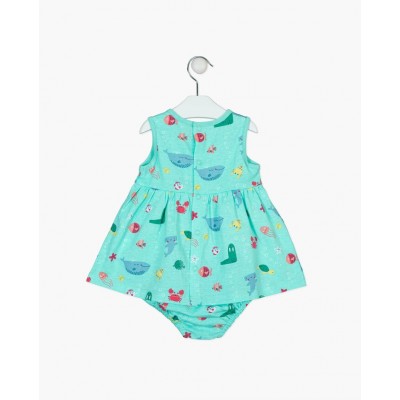 Robe turquoise Losan