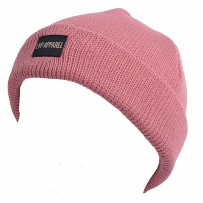 Tuque 2 en 1 en tricot rose Ney York L&P Apparel