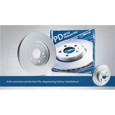 Meyle Platinum Rear Brake Set For Vw/Audi Cars...