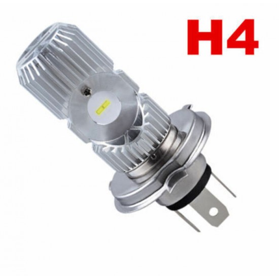 H4 Motorcycle LED Headlight Bulb Lamp DC 12V...