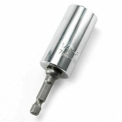 Gator Grip Universal Socket 7-19mm  Wrench Spanners + Power Drill Adapter Tools
