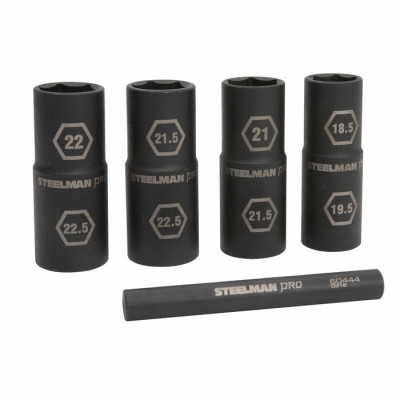 Flip Socket Set 18.5, 19.5, 21, 21.5, 22, 22.5 mm