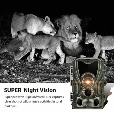 Hunting Camera Night Vision  Full HD 16MP 1080P  Waterproof  Trail Safe