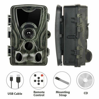 Hunting Camera Night Vision  Full HD 16MP 1080P  Waterproof  Trail Safe