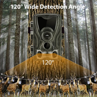 Hunting Camera Night Vision  Full HD 16MP 1080P  Waterproof  Trail Safe