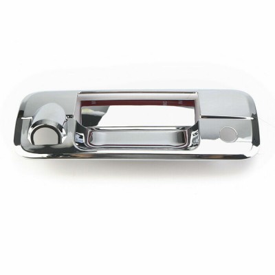 Toyota Tundra Chrome Car Back Door Handle Covers w/ Camera Hole