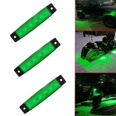 12V LED Rock Lights For Car Boat/VR JEEP Truck Bed Under Body Fog Lights-Blue