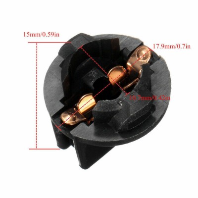 T10 194 LED Bulb Instrument Panel Cluster Dash Light Twist Lock Sockets 