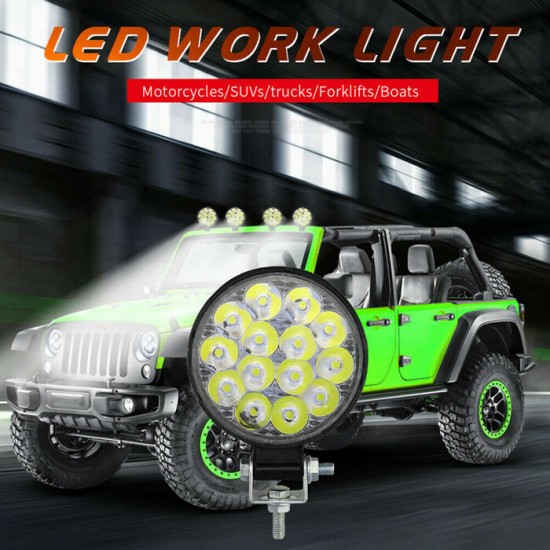 LED Work Light SPOT Lights For Truck Off Road...