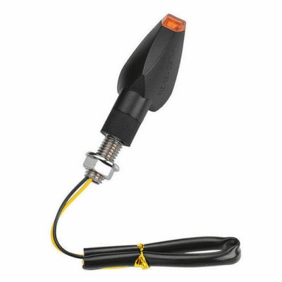 Motorcycle Motorbike Smoke 14LED Turn Signal Amber Lights Lamp Indicators