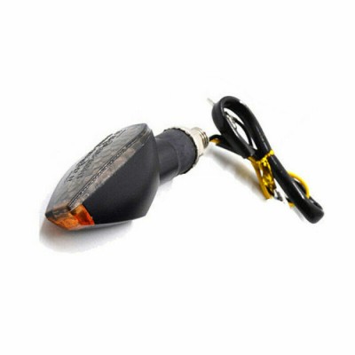 Motorcycle Motorbike Smoke 14LED Turn Signal Amber Lights Lamp Indicators
