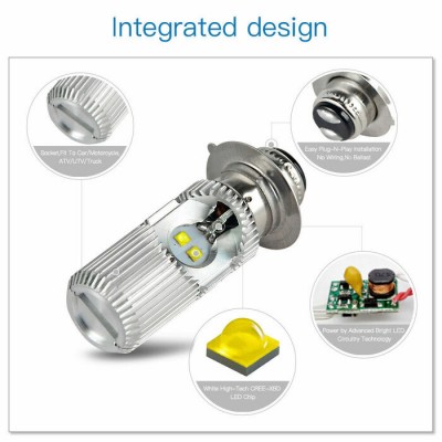 Honda ATC/TRX Rancher 6000K LED Headlight Bulb