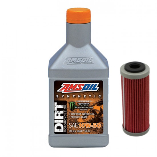 KTM Dirt Bike 400 EXC 2009  Engine Oil And Filter...