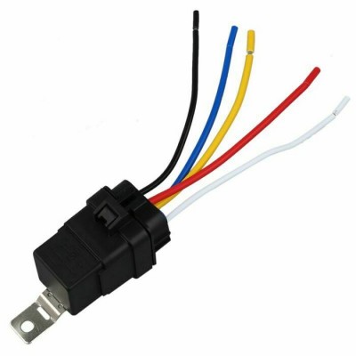 40 Amp Waterproof Relay Switch Harness Set - 12V DC 5-Pin 