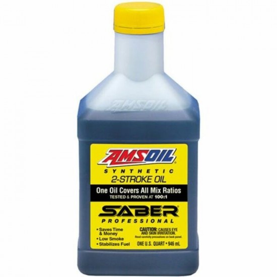 Amsoil SABER Professional Synthetic 2-Stroke Oil...