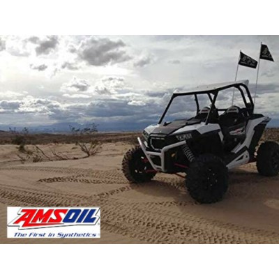 AMSOIL  ATV/UTV Oil Change Kit 5W-50 Synthetic and 1 Oil Filter FREE SHIPPING