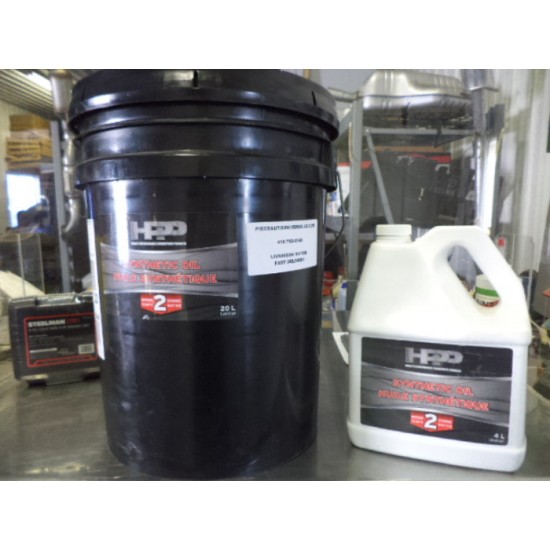 All Snowmobiles 2 Strokes Engine 100% Premium Synthetic Oil-No Odor-HPP -4L 