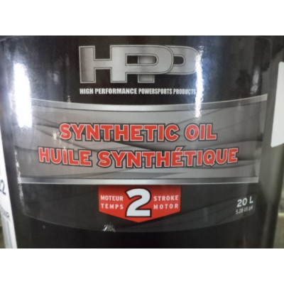 All Snowmobiles 2 Strokes Engine 100% Premium Synthetic Oil-No Odor-HPP -4L 
